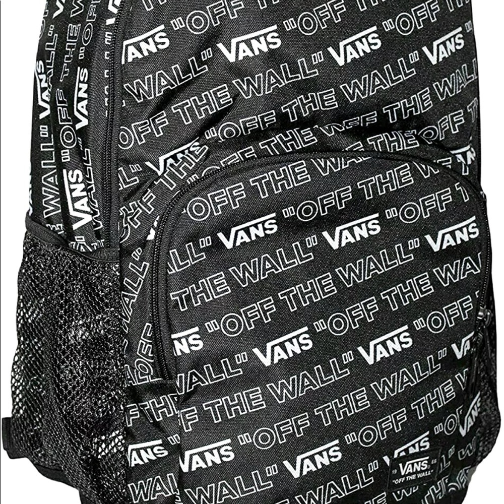 New Vans black backpack
